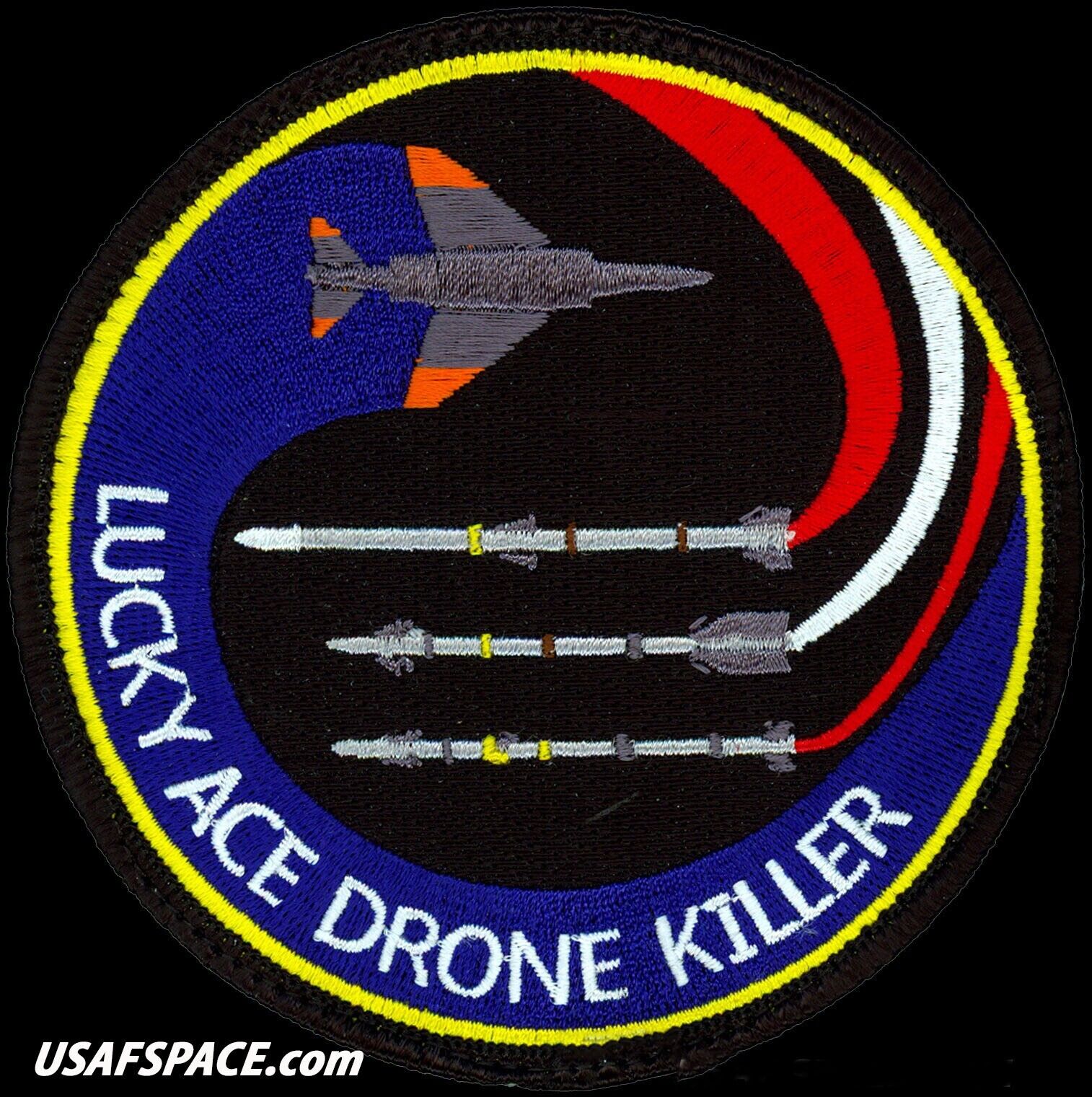 USAF 83rd FIGHTER WEAPONS SQ -LUCKY ACE DRONE KILLER-Tyndall AFB-ORIGINAL PATCH