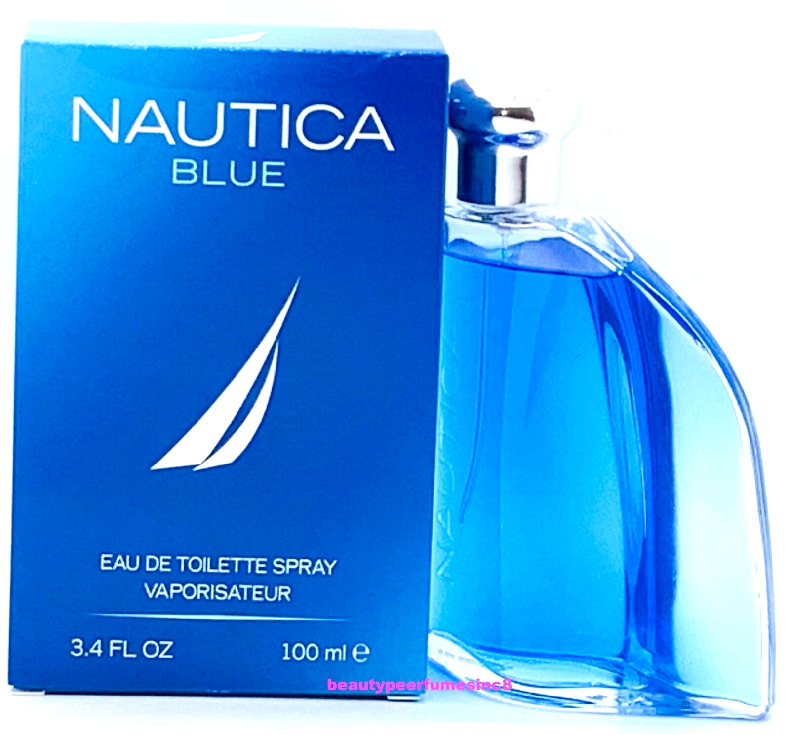 Nautica Blue for Men 3.4oz Eau De Toilette Spray New in Box