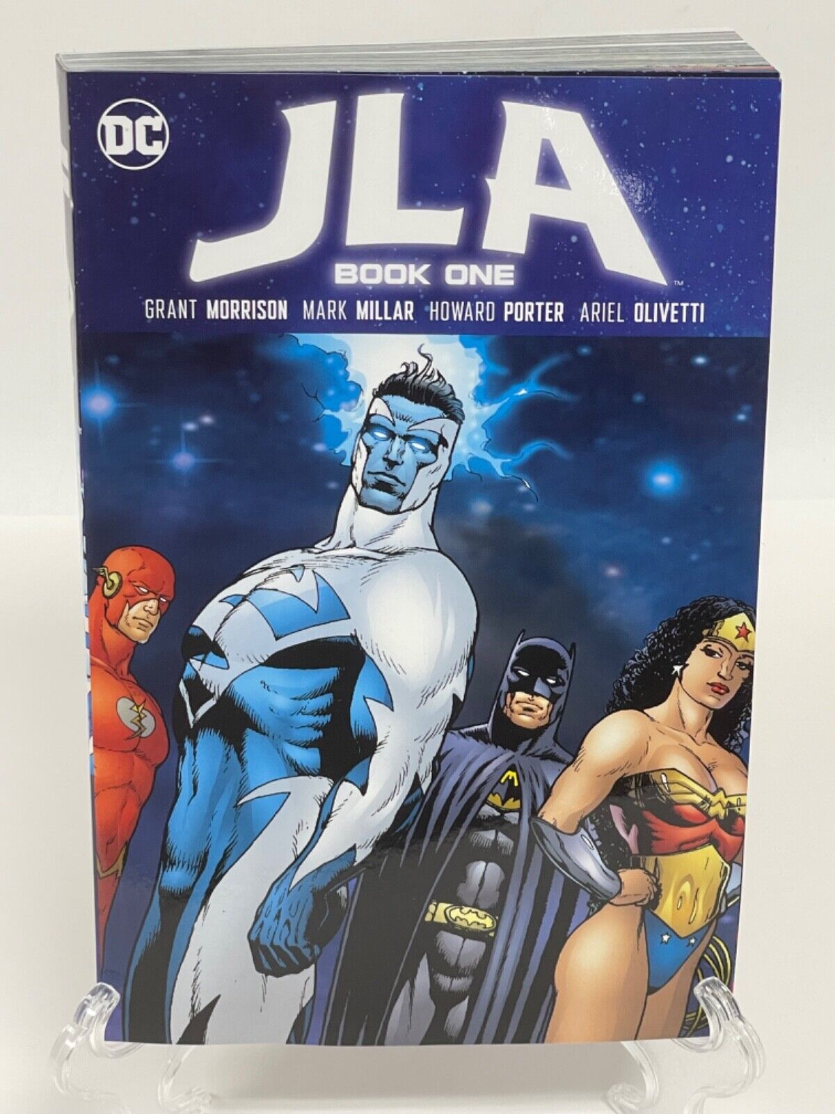 JLA Book One 1 by Grant Morrison & Howard Porter New DC Comics TPB Paperback