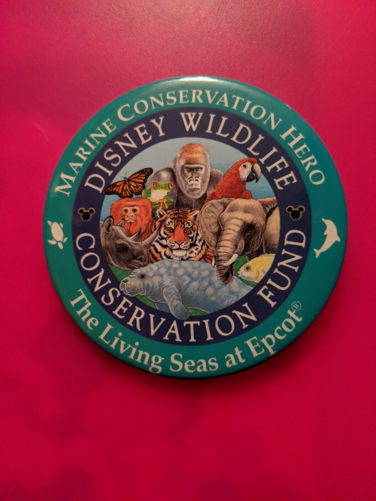 Marine Conservation Hero Disney Wildlife Conservation Fund Pin
