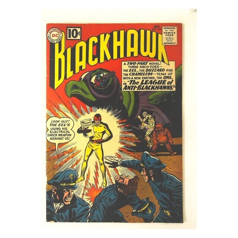 Blackhawk (1944 series) #165 in Fine minus condition. DC comics [x'