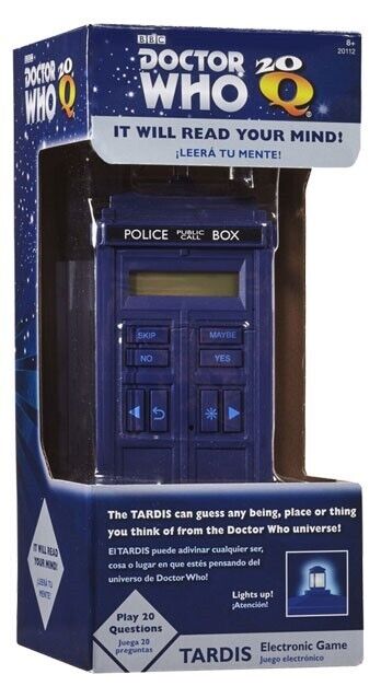 Doctor Who TARDIS 20Q Electronic AI Game 20 Questions AI WILL READ UR MIND