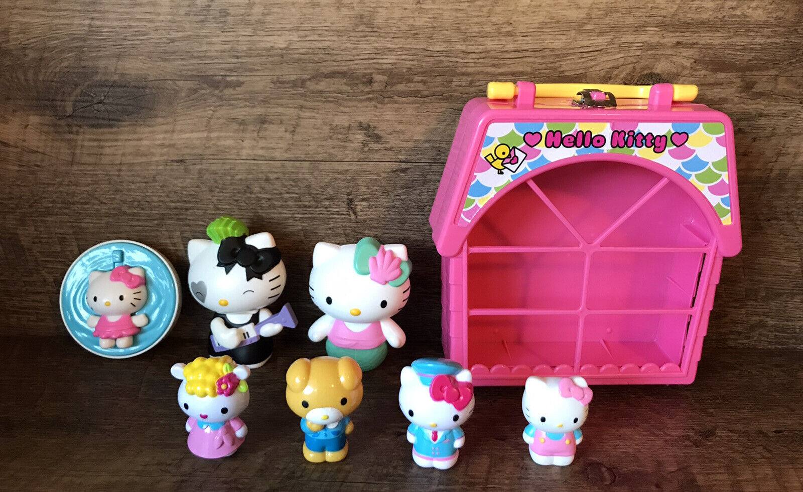 Hello Kitty Super Cute Mini Figures Toy Collection Lot 1.75”-3” W/ Random Case