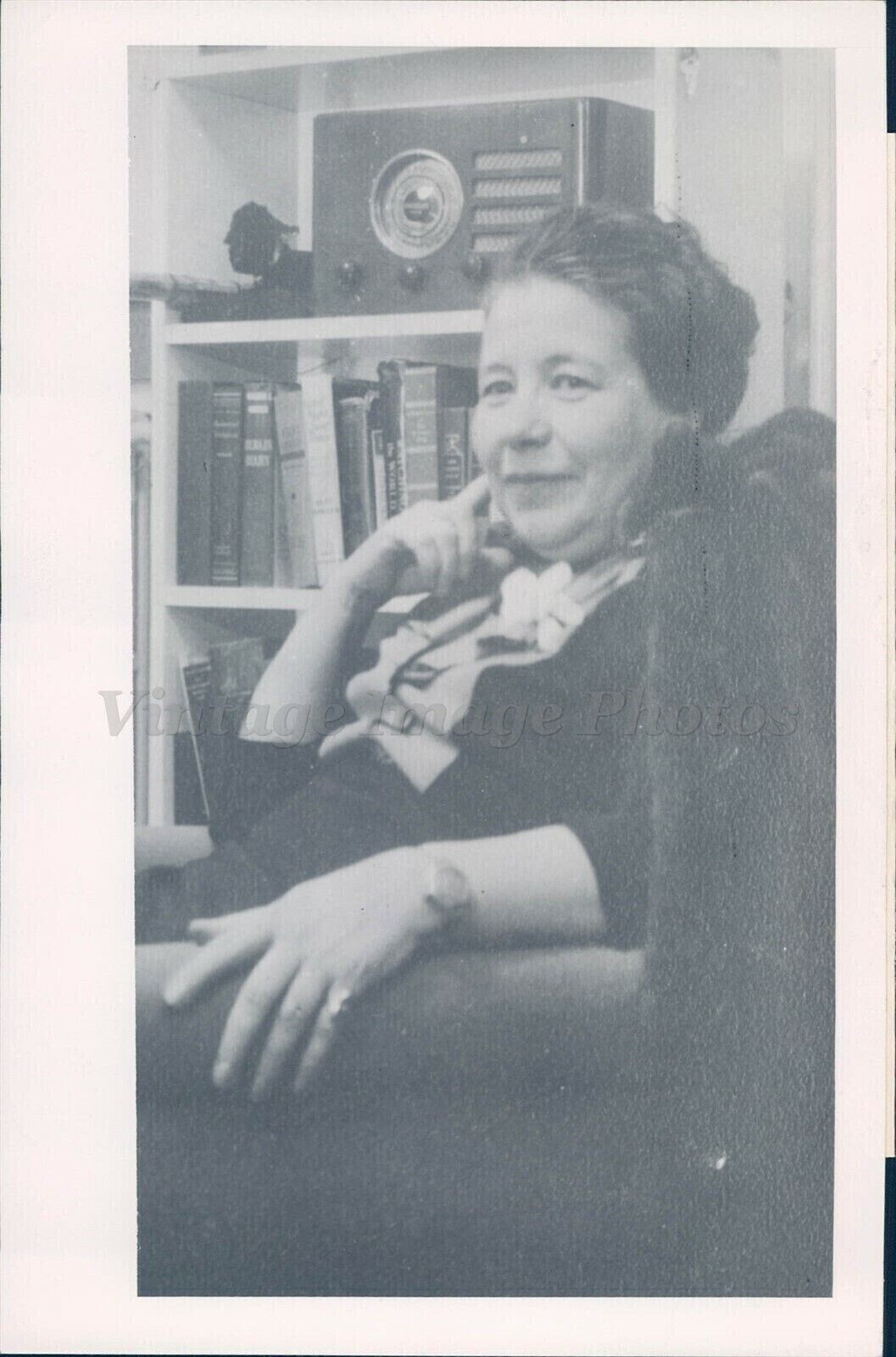 1945 Photo Miss Cornelia Downs University KS Bacteriology Professor