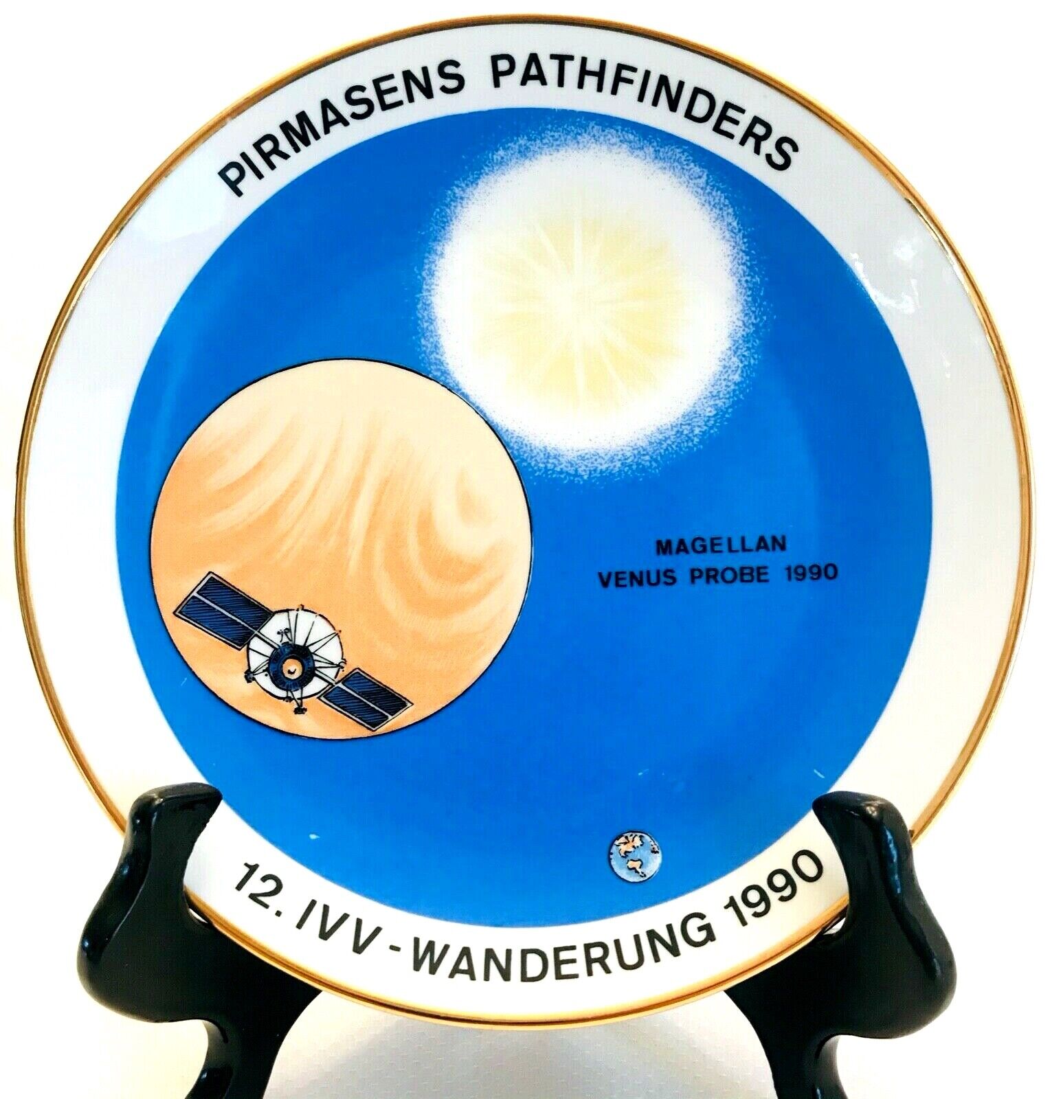 Germany Collector Plate 1990 Magellan Venus Probe Pirmasens Pathfinders Adelmann