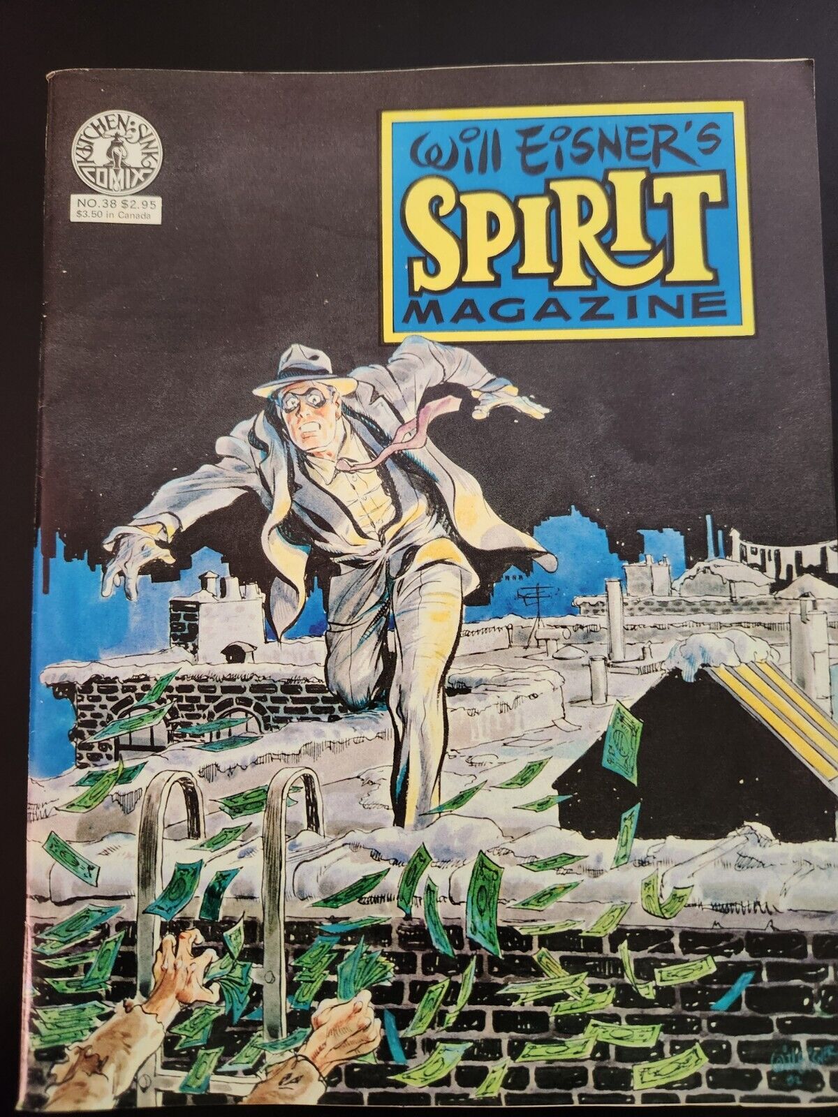 The Spirit # 38 (Kitchen Sink 1982) Will Eisner, 