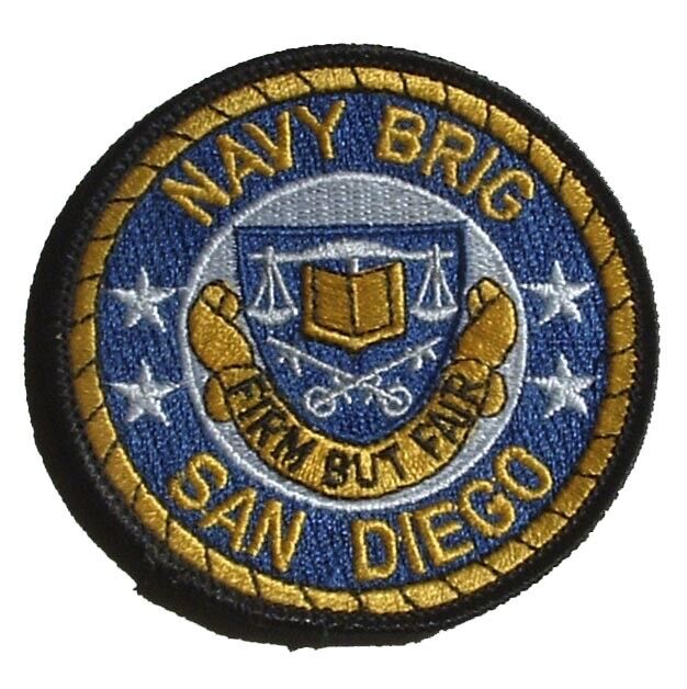 Navy Brig San Diego US Navy Jacket Patch