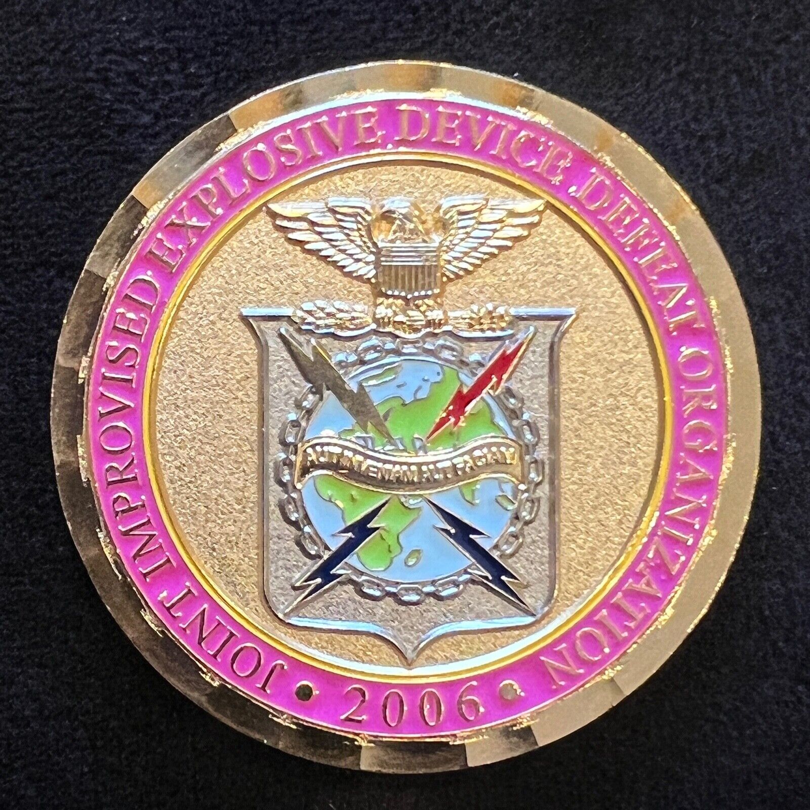 Joint Improvised Explosive Device Defeat Organization Commander Challenge Coin