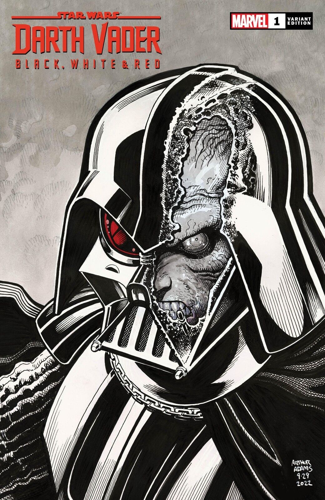 Star Wars Darth Vader Black White & Red #1 Art Adams Exclusive Marvel 2023