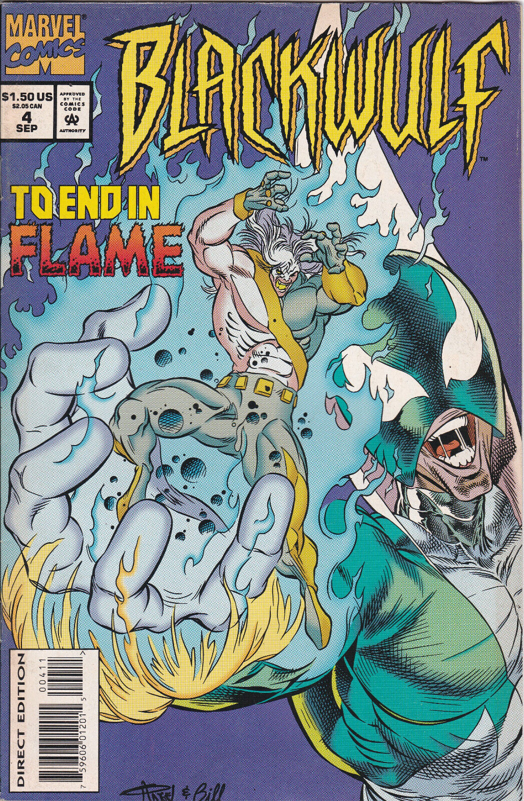 Blackwulf #4  (1994-1995) Marvel Comics, High Grade