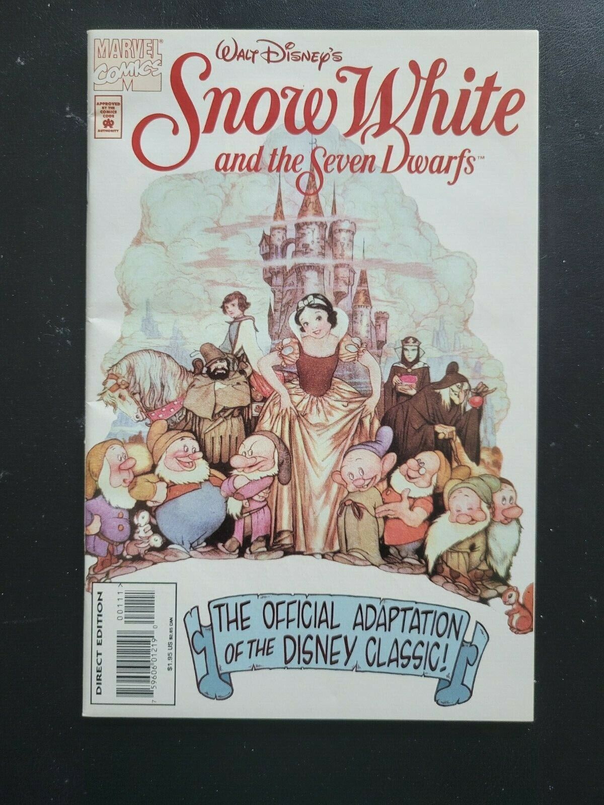 Walt Disney\'s Snow White & The Seven Dwarfs Offical movie adaptation (1994) RARE