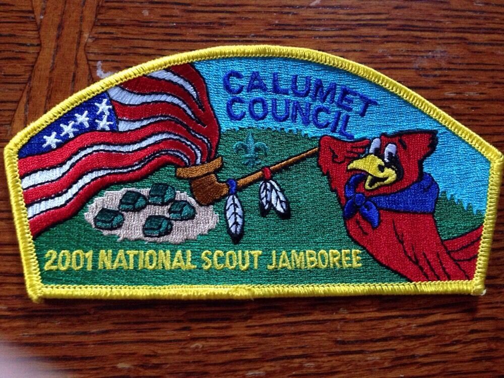 MINT 2001 JSP Calumet Council Yellow Border