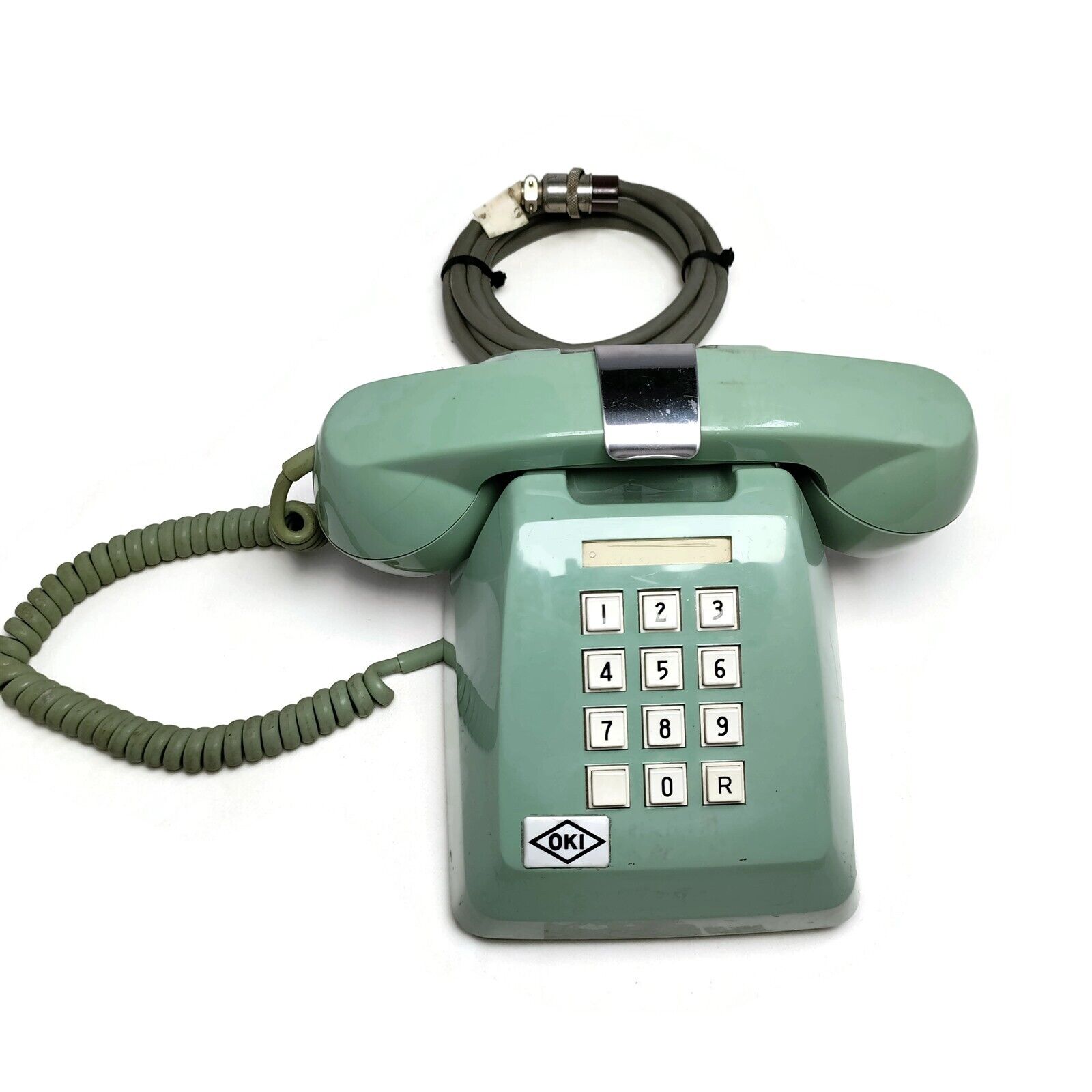 Vintage OKI ODA-1160 Push Button Type Desk Telephone. Made in Japan