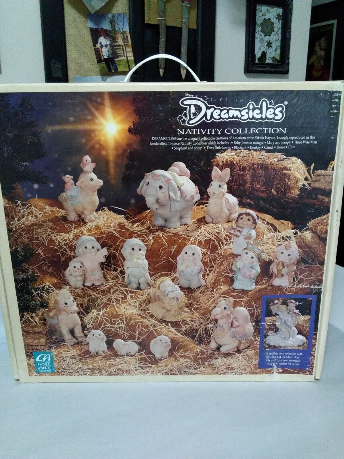 15 PC DREAMSICLES NATIVITY COLLECTION EXCELLENT CONDITION STILL IN PLASTIC $32