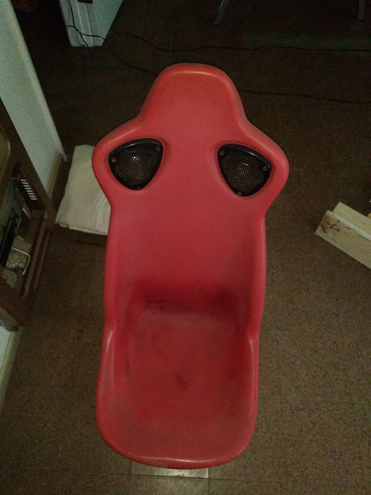 namco speed up arcade plastic seat/chair #2