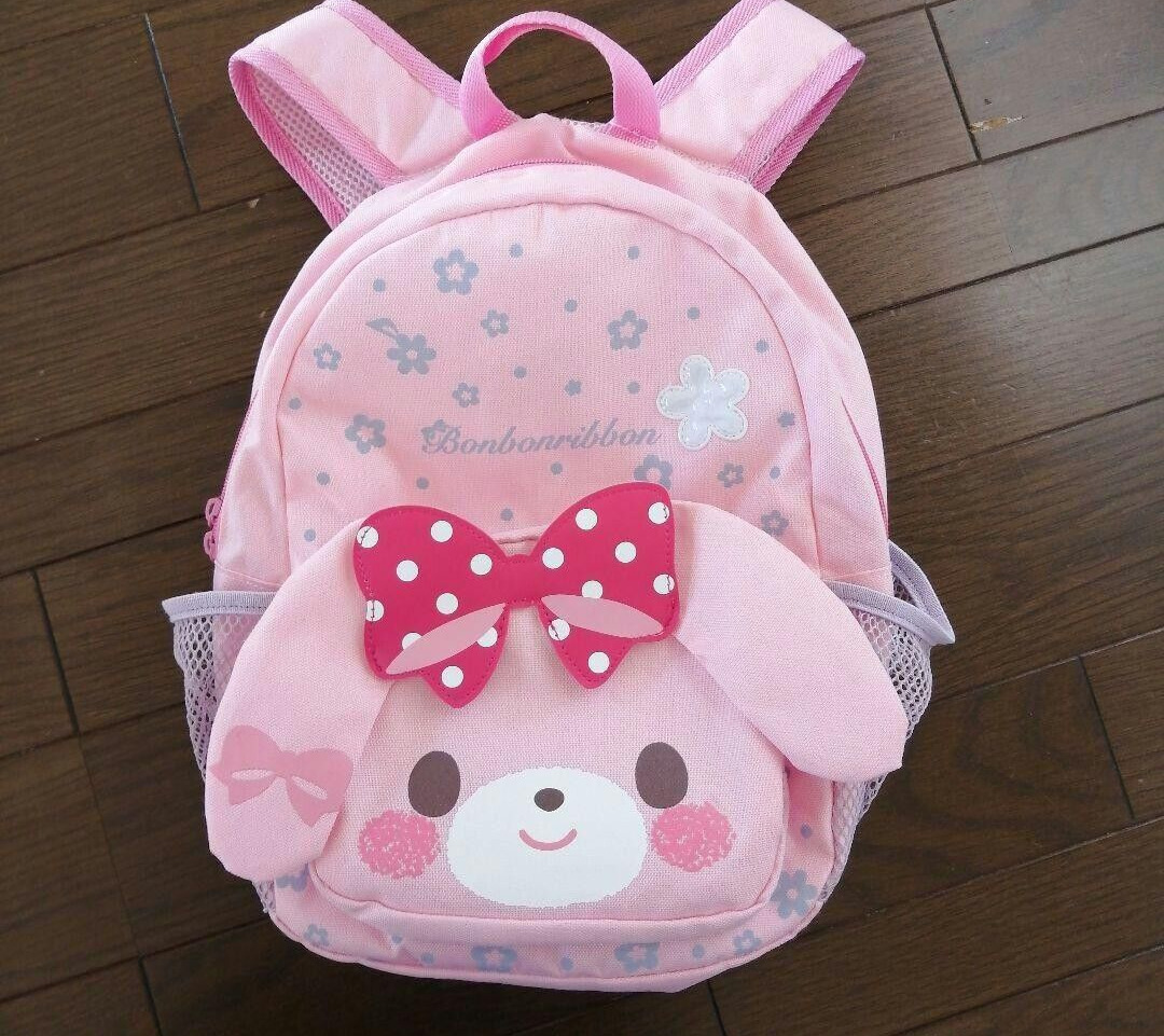 Sanrio Sugar Bunnies Bonbon Ribbon Backpack For Children MINT F/S From Japan