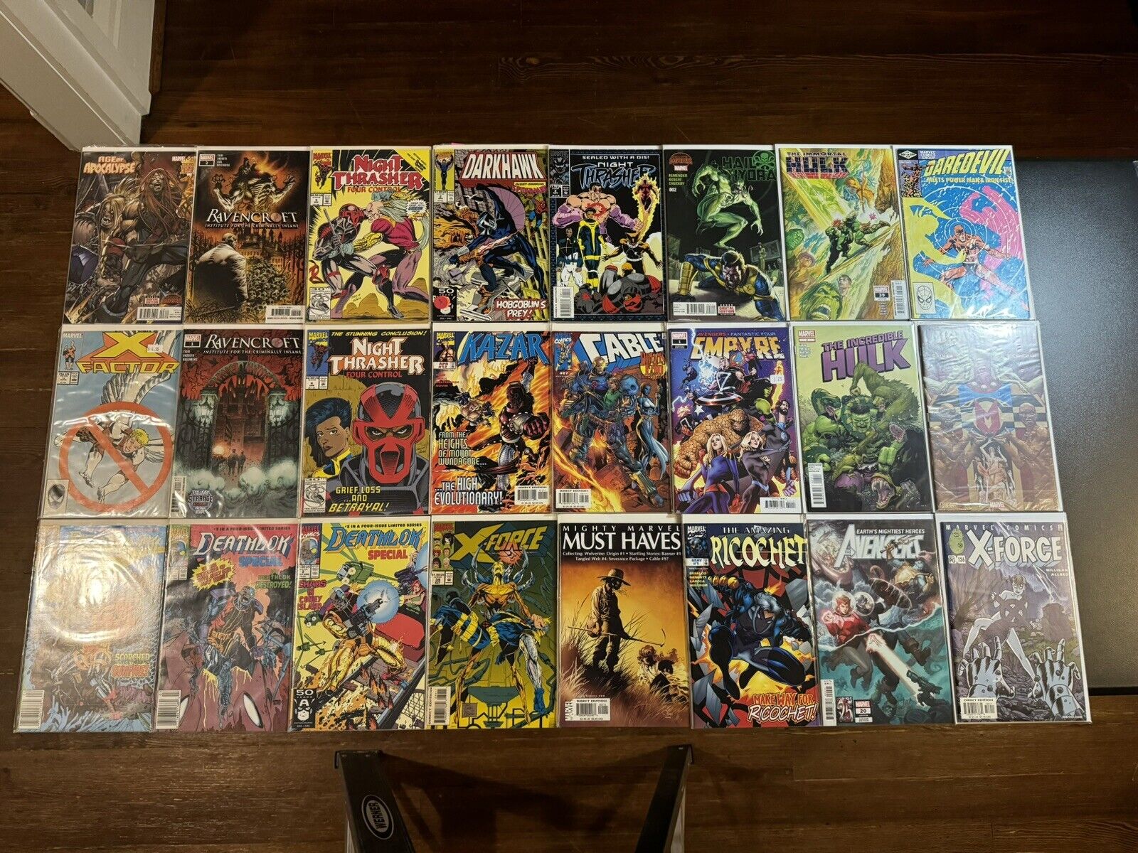 Marvel Comics Lot 24 Daredevil Incredible Hulk X-force 1:25 Variant Avengers