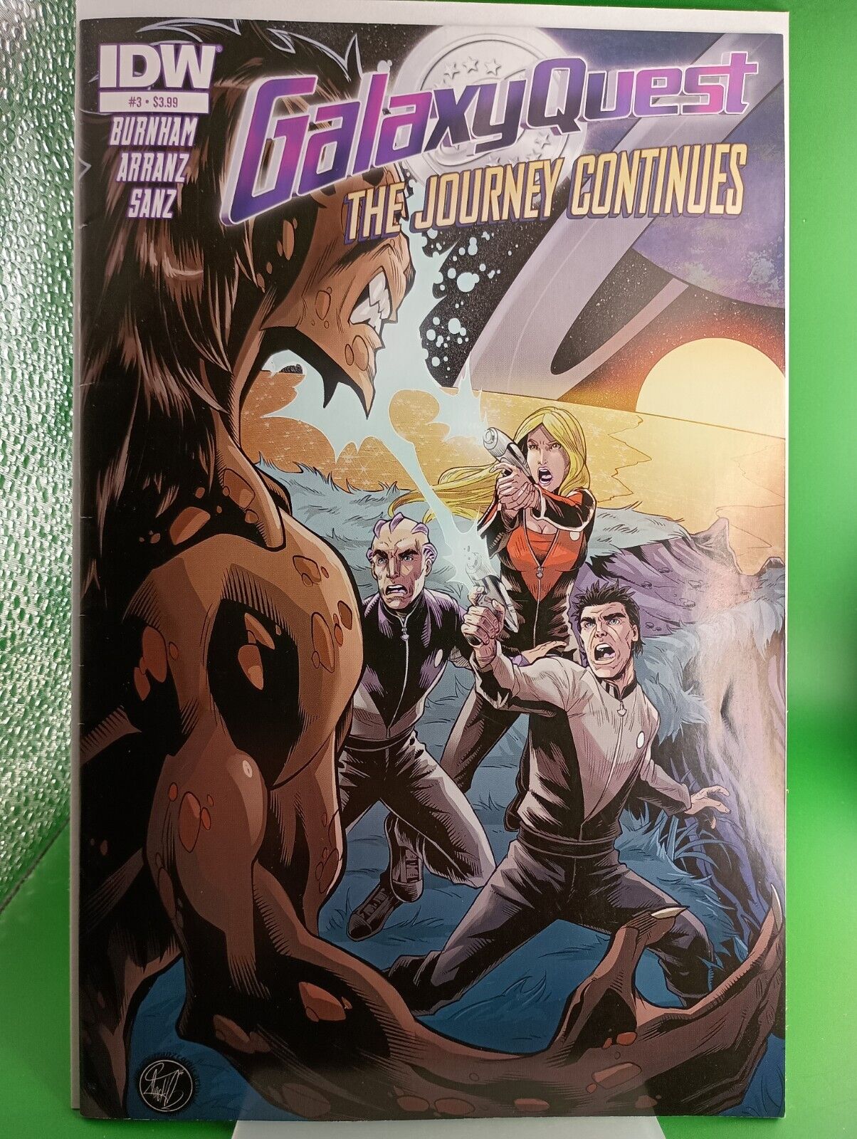 2015 IDW Comics Galaxy Quest The Journey Continues 3 Nacho Arranz Cover A Varian