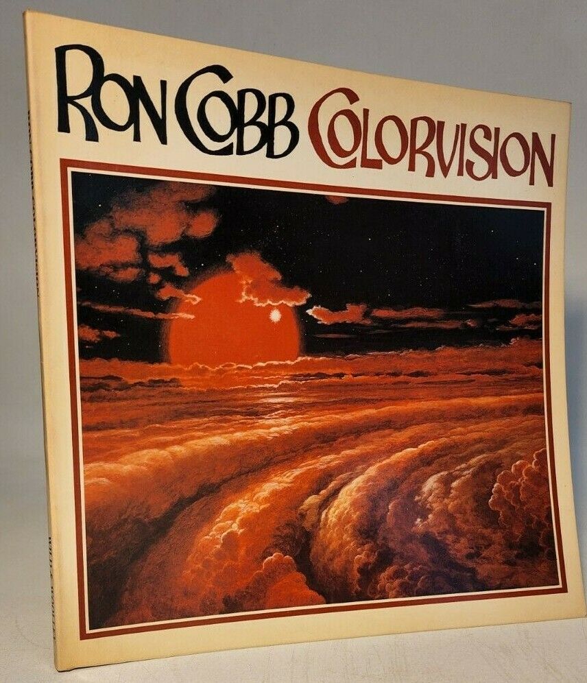 1981 RON COBB \'COLORVISION\' 1ST PTG FINE COPY  STAR WARS, ALIEN, CONAN, ARTIST