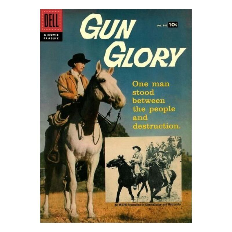 Gun Glory #1 in Very Good minus condition. Dell comics [u\\