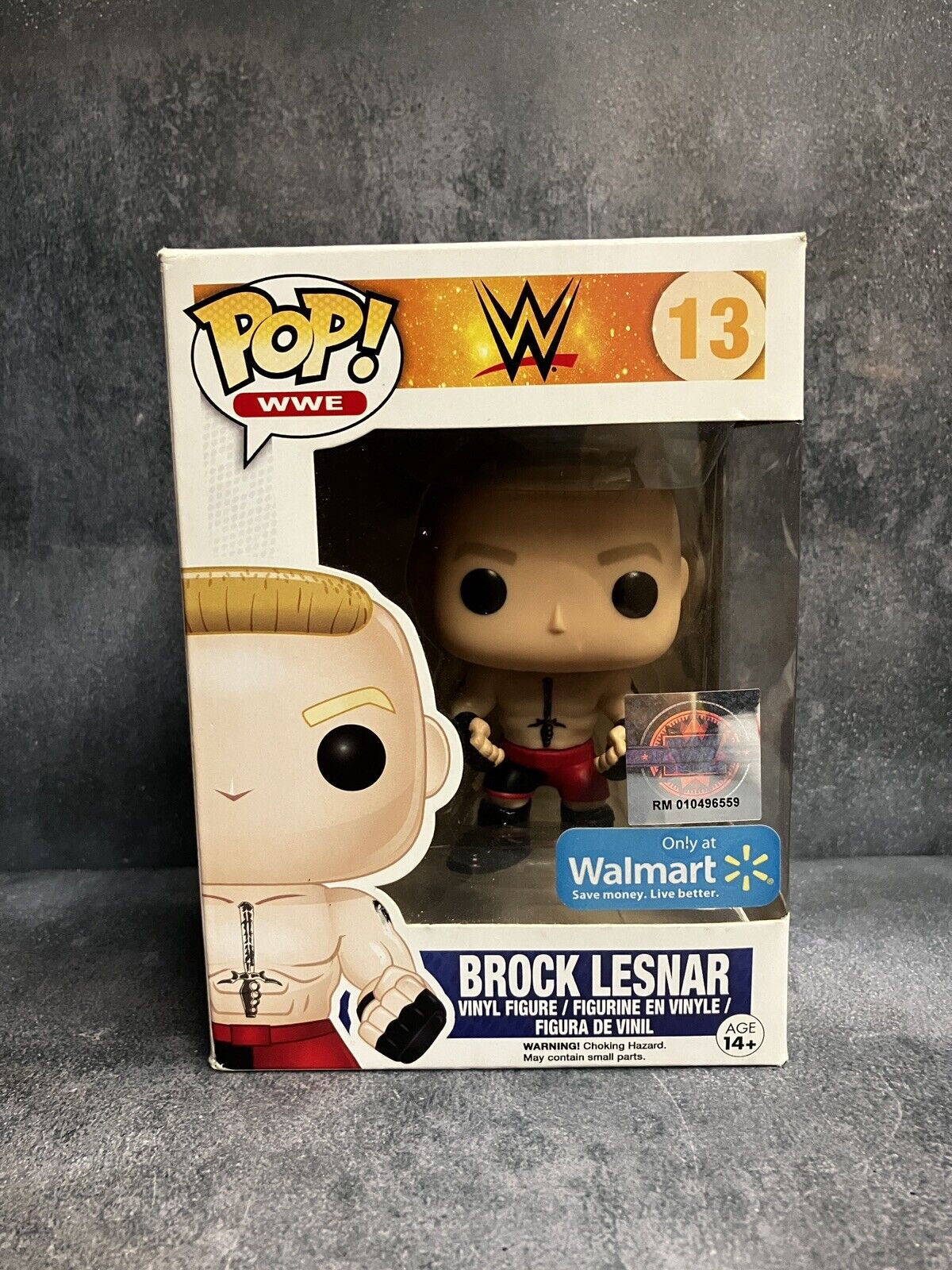Funko Pop #13 WWE Brock Lesnar (Vaulted) (Walmart Exclusive)