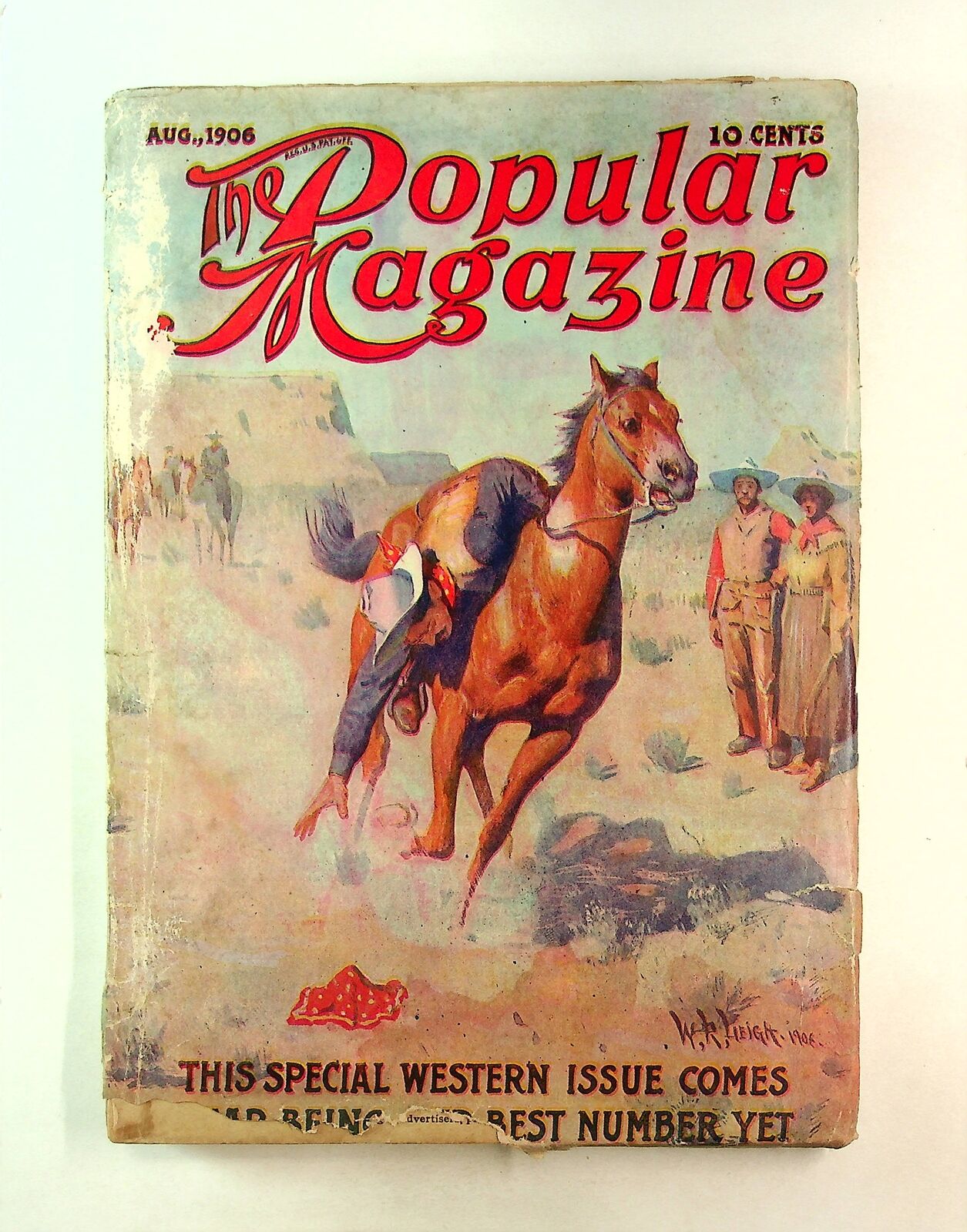 Popular Magazine Pulp Aug 1906 Vol. 6 #4 FR