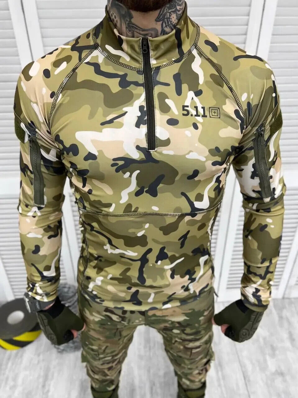 Tactical summer jacket ubaks multicam 5.11, Army shirt multicam field