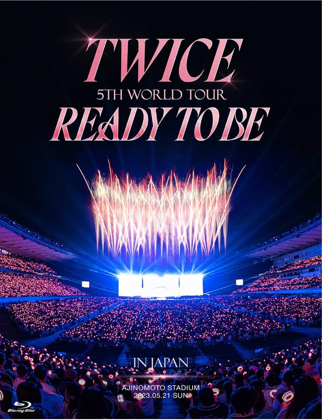 New TWICE 5TH WORLD TOUR READY TO BE in JAPAN Blu-ray+Photobook+Box WPXL-90311