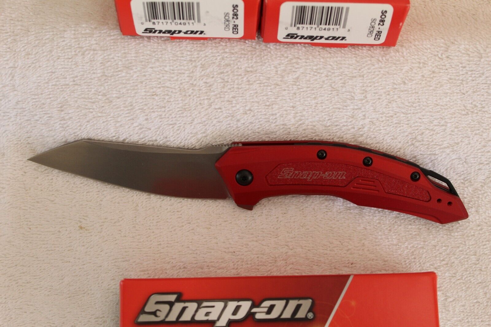 Kershaw Snap-on SO82RD, Speed Safe, Brand New Knife, with box & paperwork