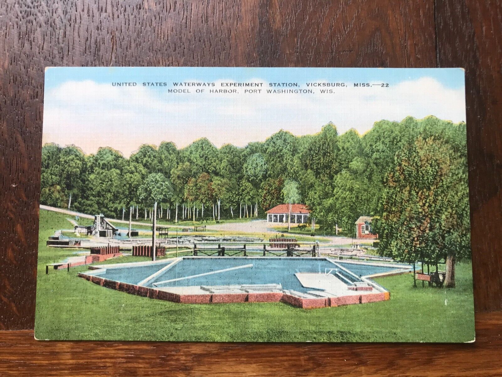 United States Waterways Experiment Station Vicksburg Mississippi Postcard