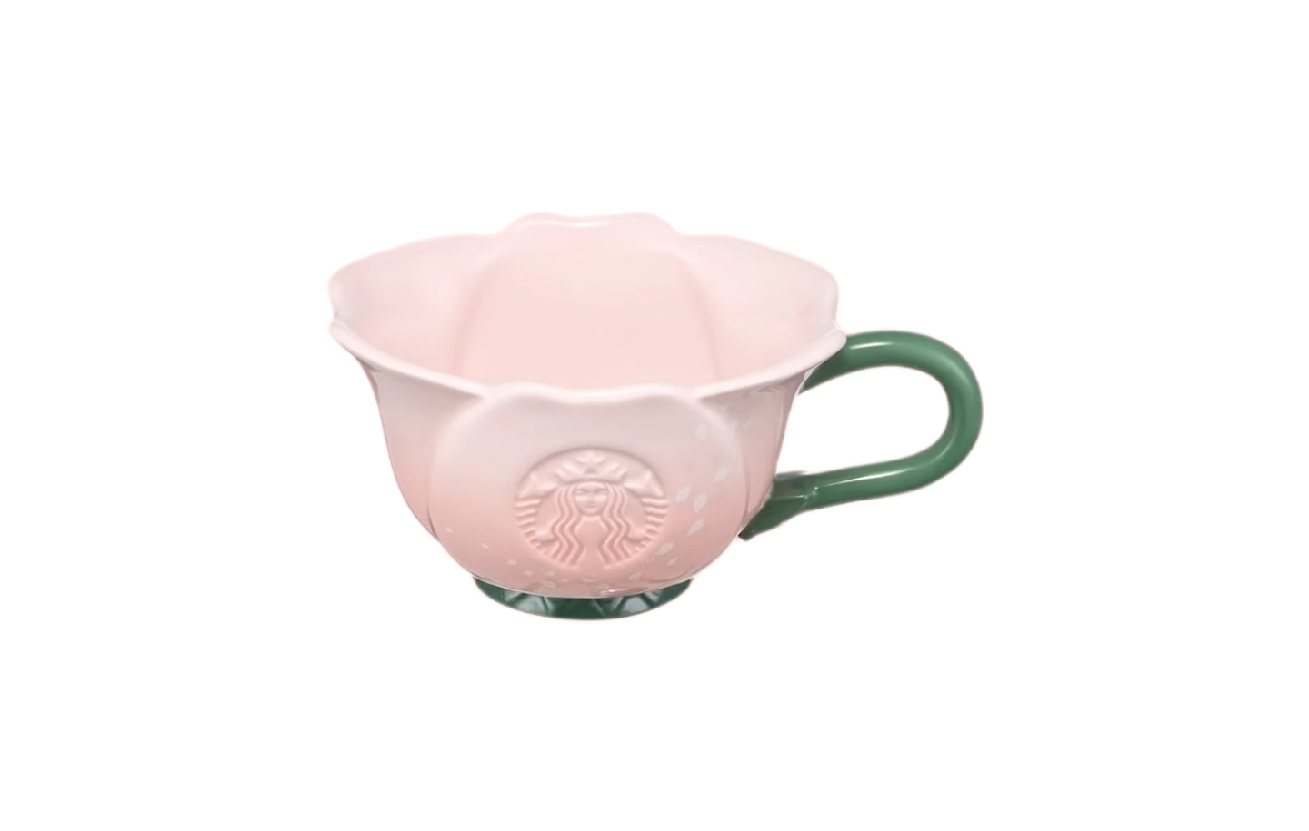 Starbucks korea 2022 Cherry Blossom Flower Bud Ceramic Mug 355ml