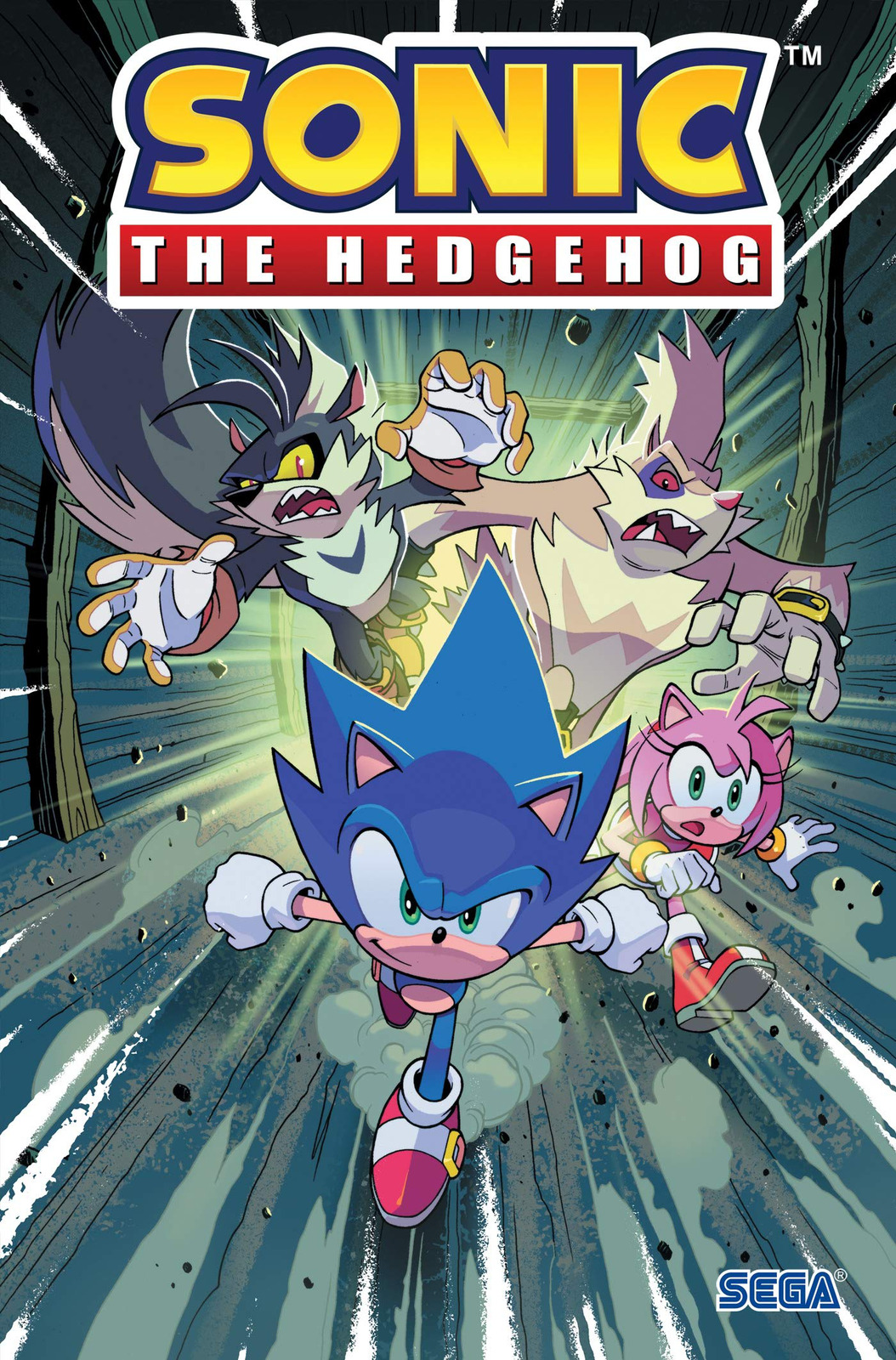 Sonic The Hedgehog Vol. 4: Infection Paperback Graphic Novel Book 104 Pages SEGA