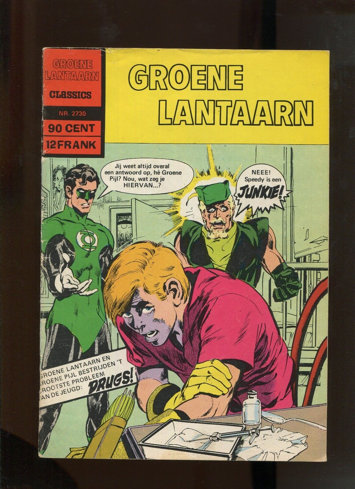 DUTCH GREEN LANTERN #85 (6.5) SPEEDY DRUG ISSUE. NEAL ADAMS SUPER HARD TO FIND
