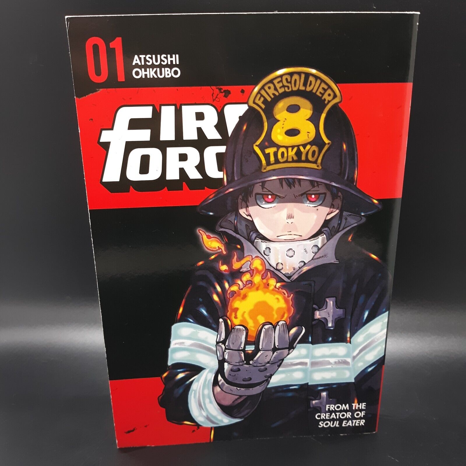 Fire Force Vol 1 Akibento Edition Fire Force Black Cover Extremely Rare