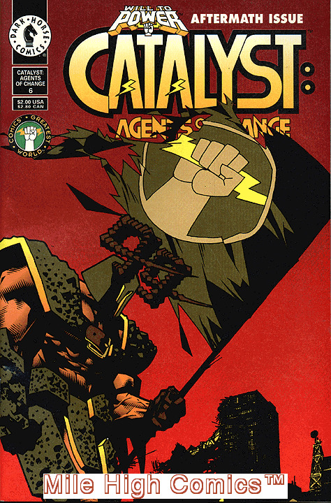 CATALYST: AGENTS OF CHANGE (1994 Series) #6 Very Fine Comics Book