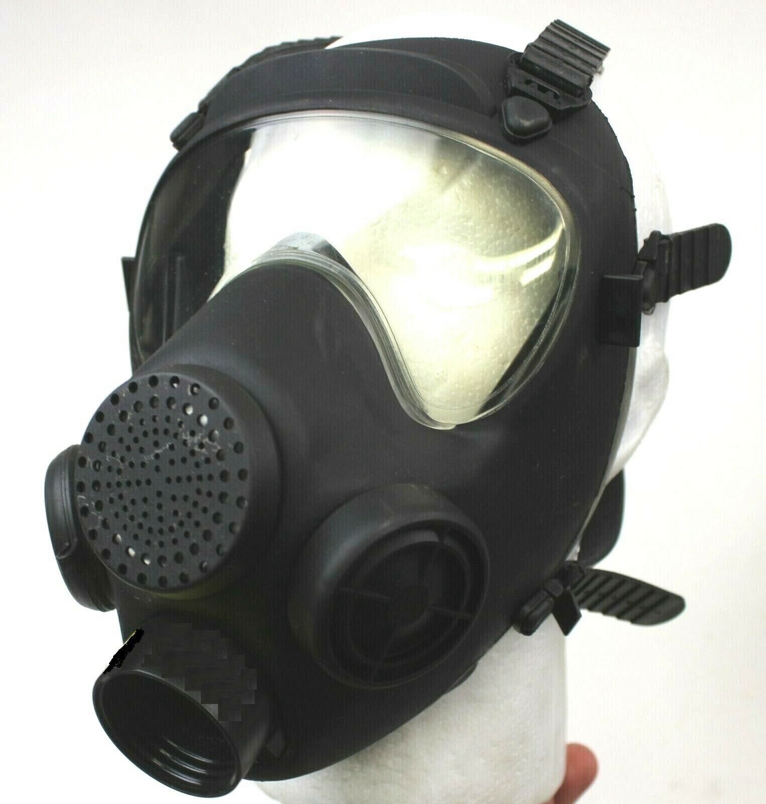 LARGE Polish Military Gas Mask Chemical Nuclear Biological NBC MP5 40mm NATO 