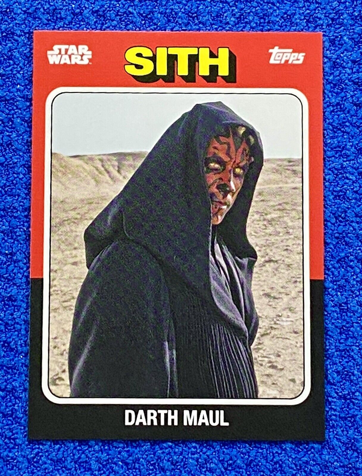 🌟 Star Wars Deadly Sith Lord/Warrior “DARTH MAUL” 2024 Topps TBT #41 +Extras