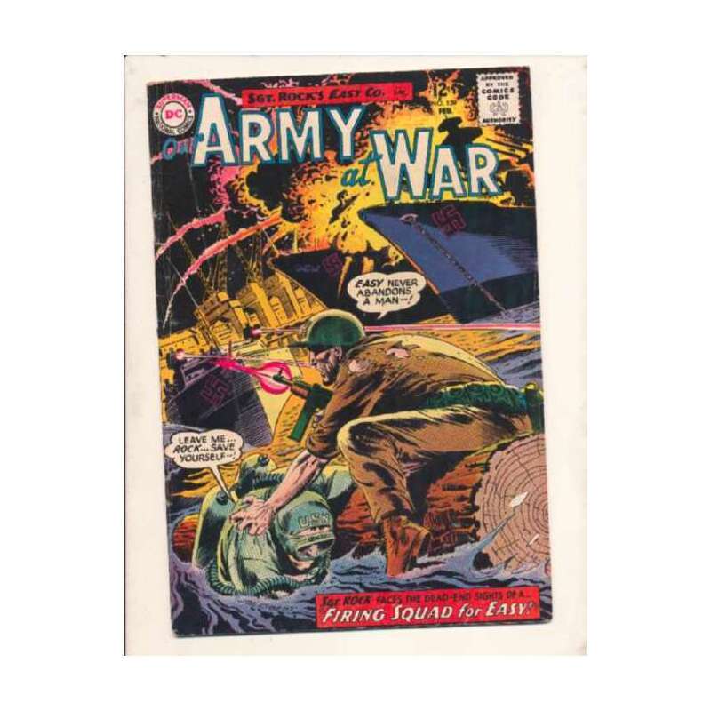 Our Army at War (1952 series) #139 in Very Good minus condition. DC comics [e: