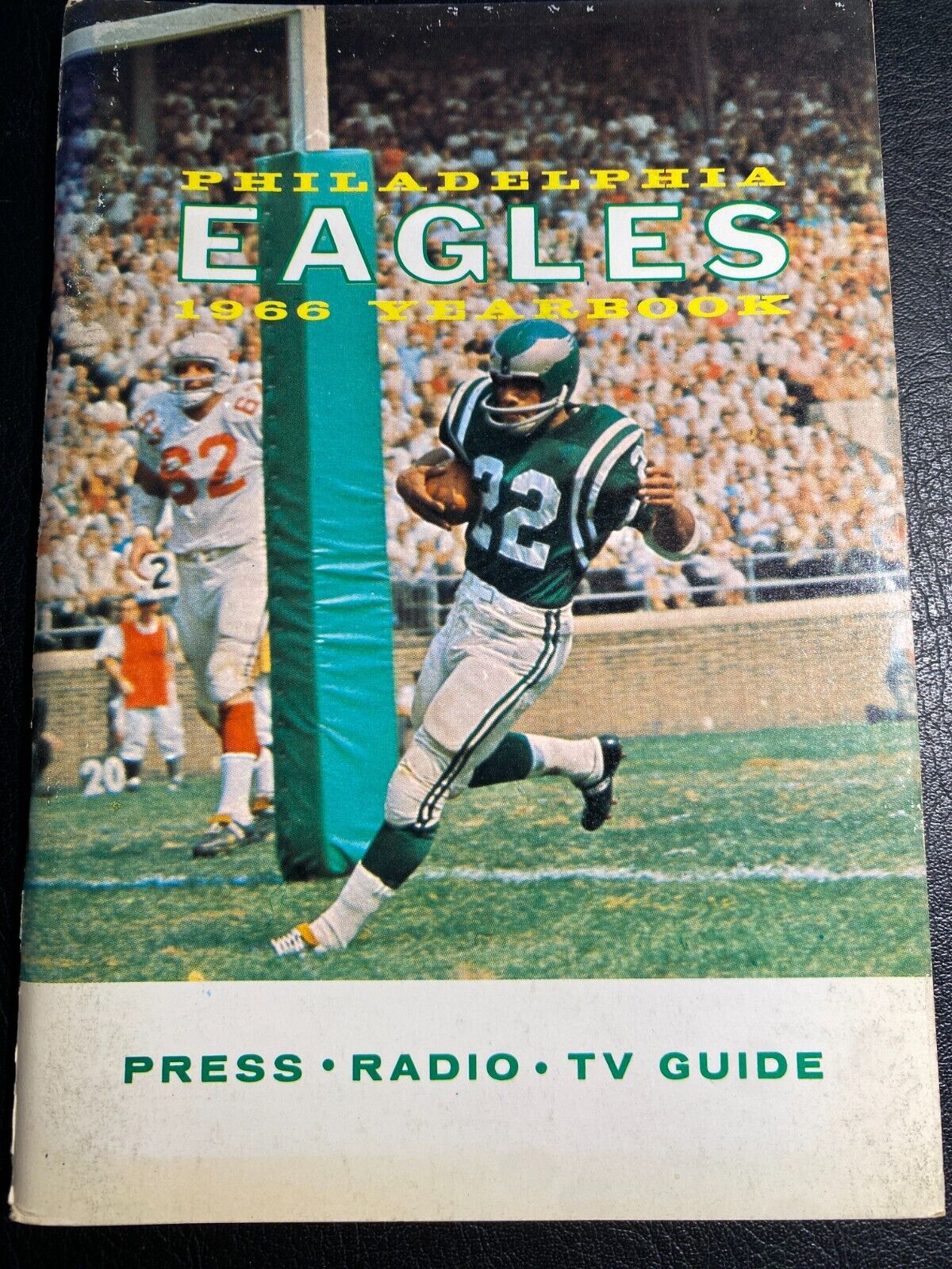 1966 Philadelphia Eagles Yearbook Press Radio TV Guide NFL Football