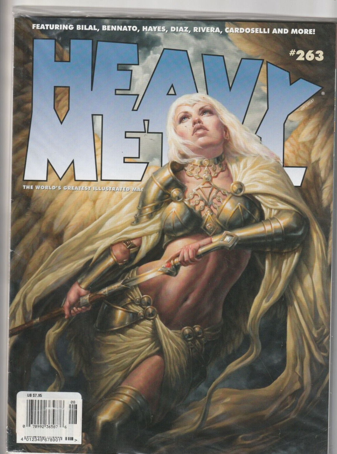 Heavy Metal Magazine #263 (2013) NM Sealed Polybag Mike Hayes Good Girl Art GGA