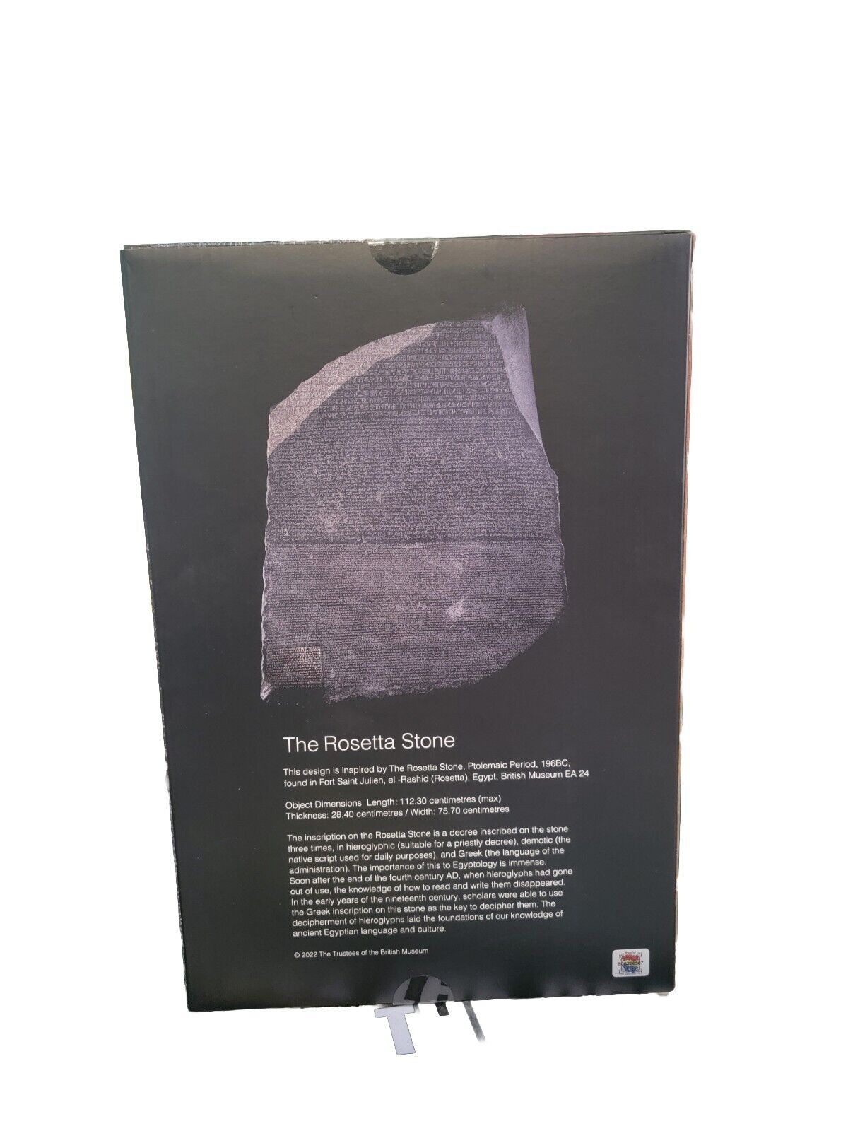 Medicom Bearbrick 2022 Rosetta Stone by British Museum 400% + 100% be@rbrick Set