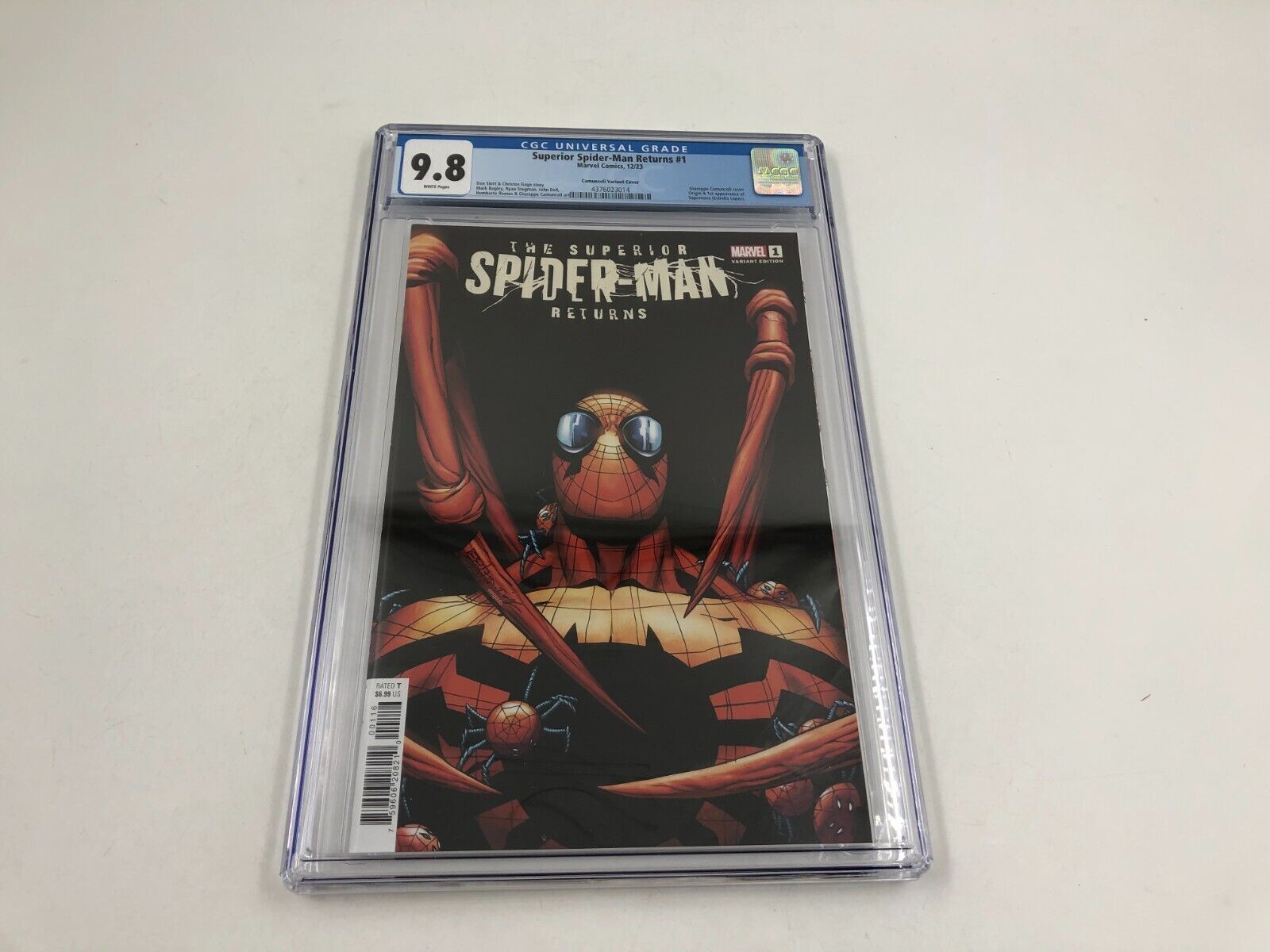 Superior Spider-Man Returns #1 CGC 9.8 Camuncoli 1:50 Variant 1st App Supernova