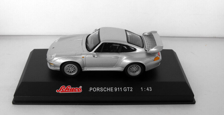 Rare Model Car Porsche 911 GT2 1:43 model Schuco MINT in box 