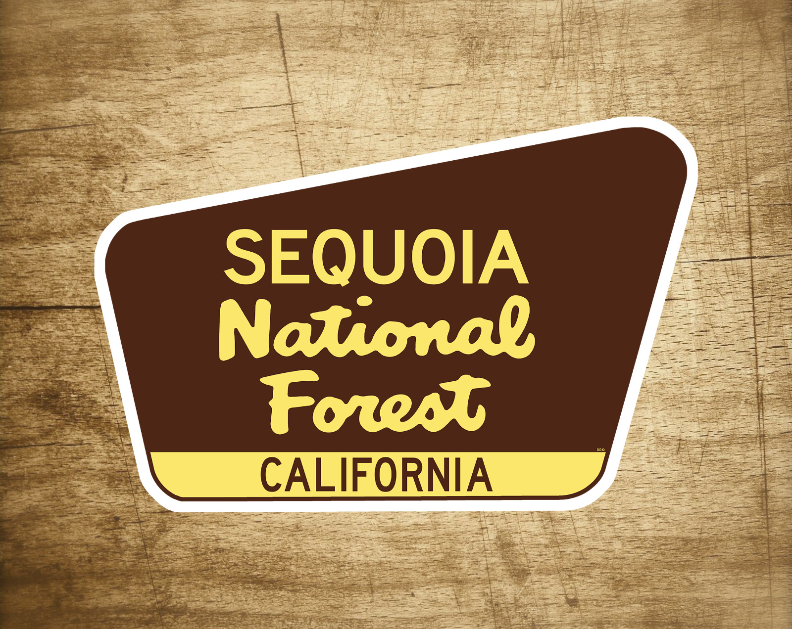 Sequoia National Forest Decal Sticker 3.75
