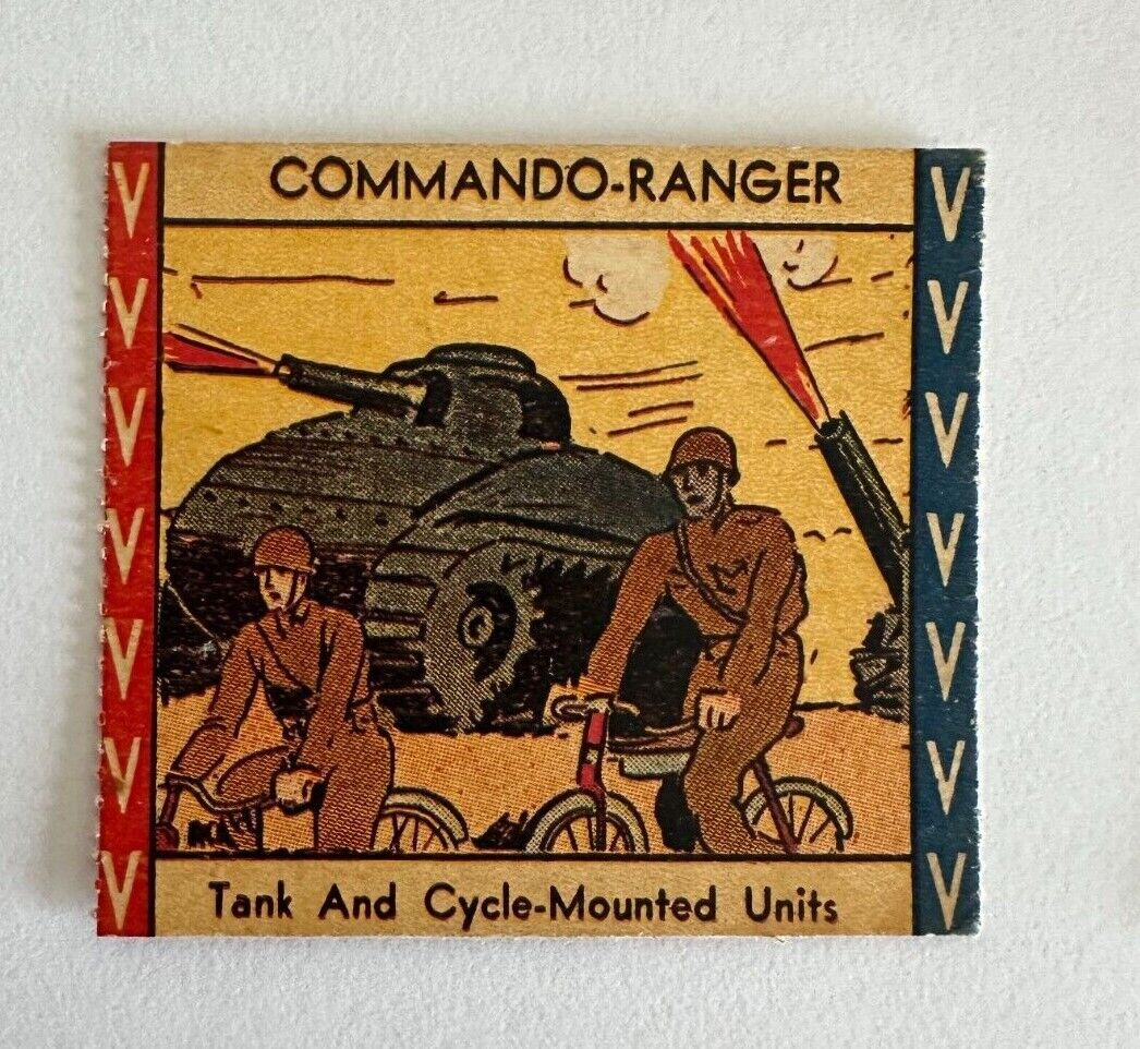 R34 W.H. Brady Co. 1940 Commando-Ranger - YOU PICK - VINTAGE - COMPLETE YOUR SET