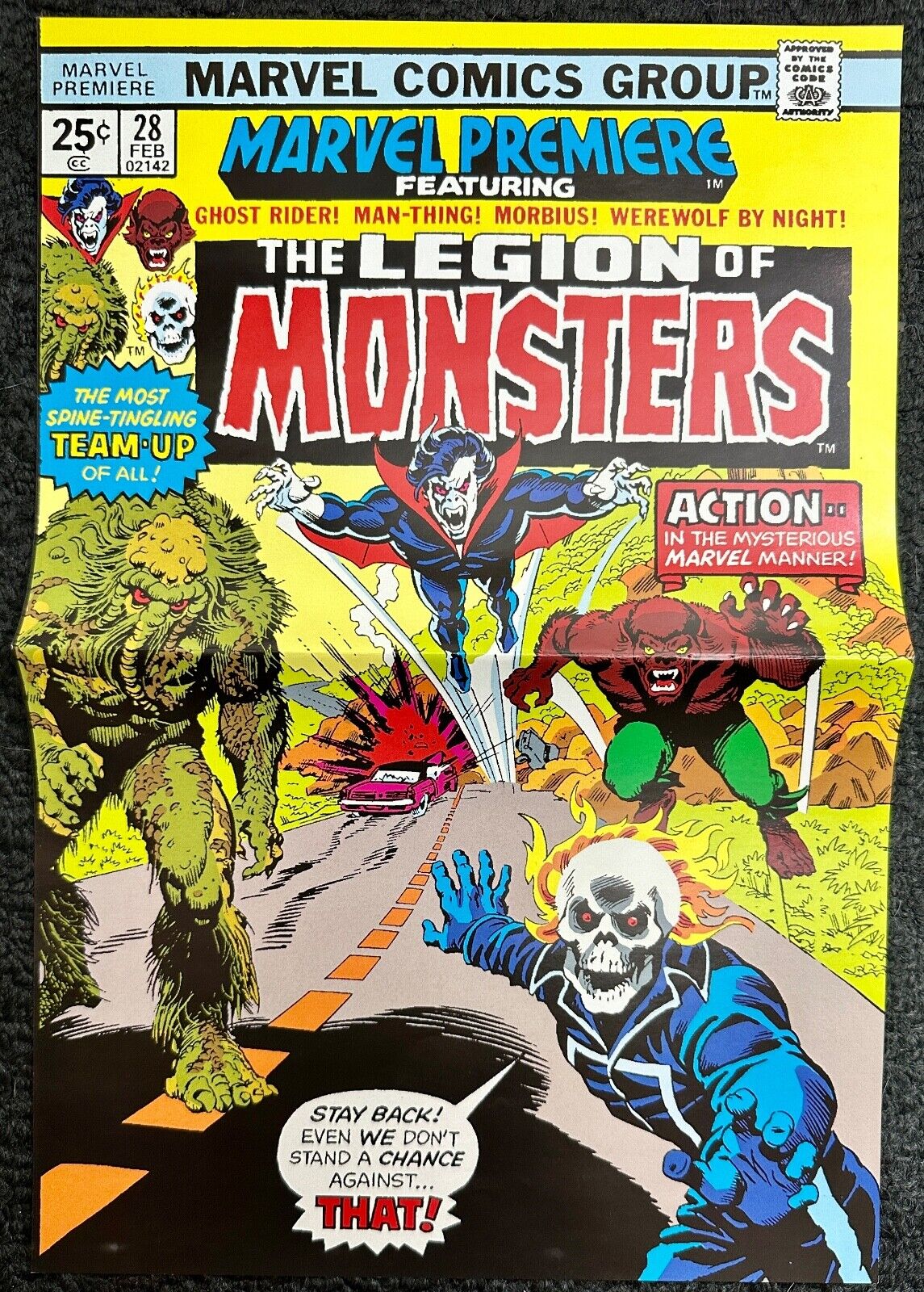 Legion of Monsters from Marvel Premiere #28 Marvel Comics Poster