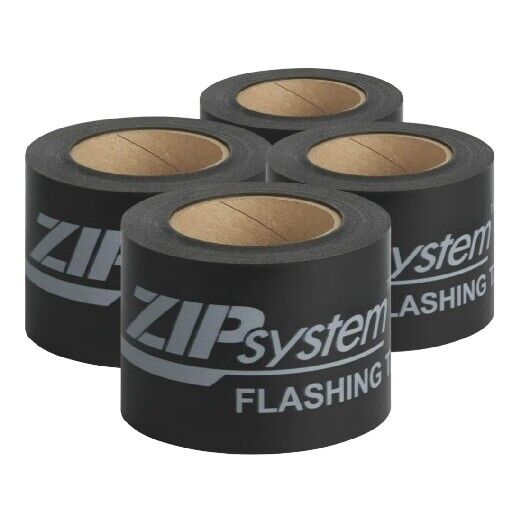 4 rolls lot Zip System Tape - Flashing Tape  3.75x 90.