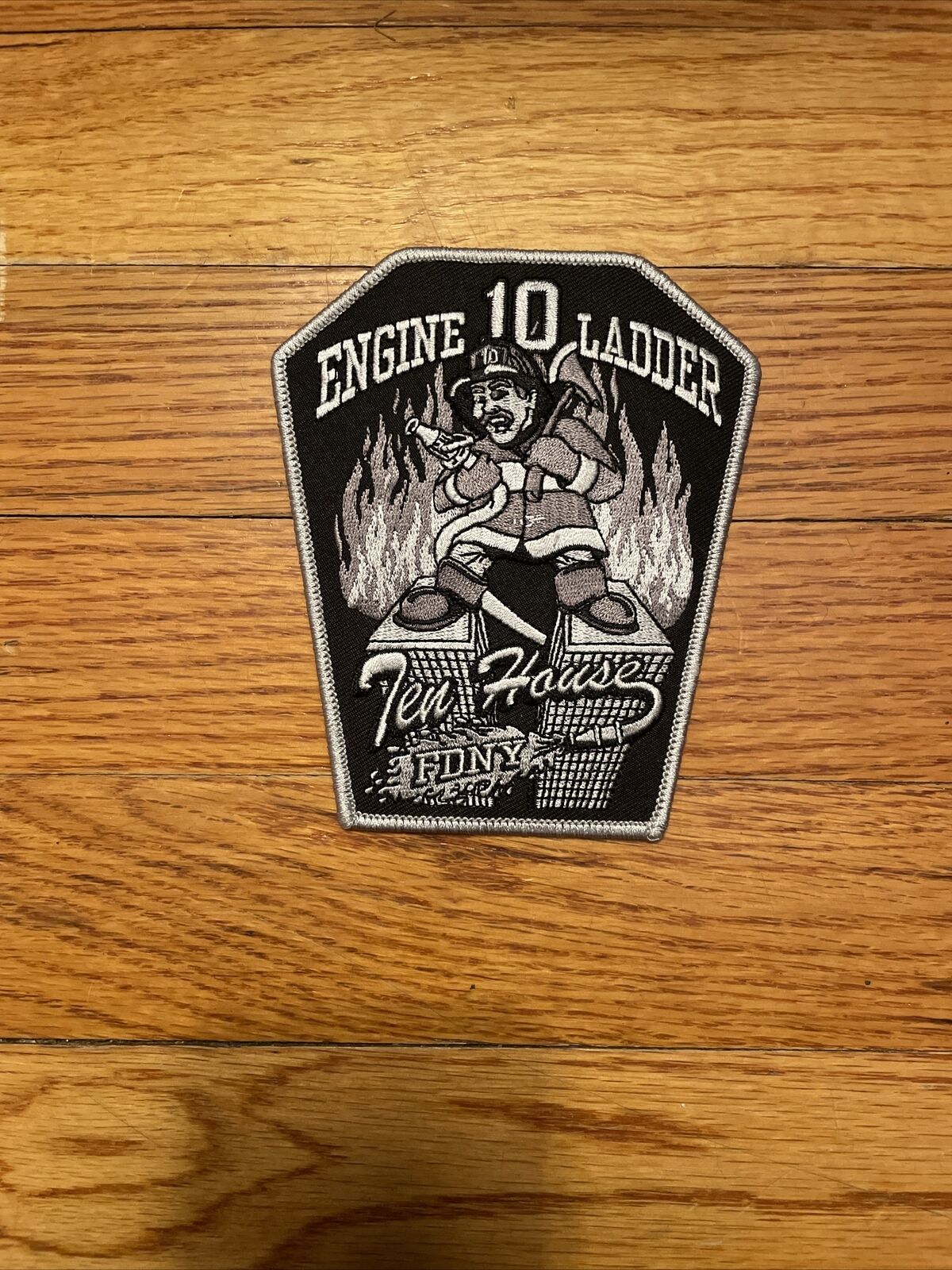 *RARE* FDNY ENGINE 10 LADDER 10 SUBDUED PATCH 