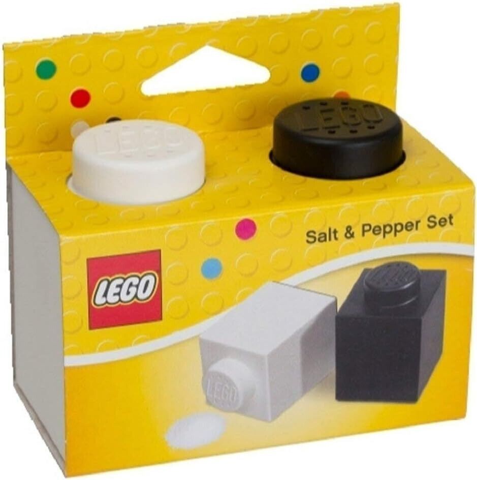 Lego Salt and Pepper Set - New - Sealed - Fast Shipping