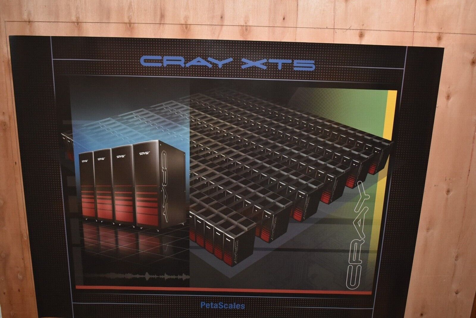 Cray XT5 Petascale Supercomputer Poster Cray Inc/Cray Research #V10